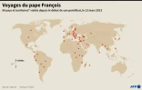 Les voyages du Pape François