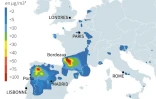 Les incendies provoquent un nuage de particules en Europe