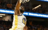 Andrew Wiggins des Golden State Warriors au dunk contre les Boston Celtics au cours du match 5 de la finale NBA le 13 juin 2022 à San Francisco