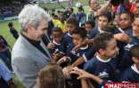Dimanche 28 octobre 2007 - Raymond Domenech assiste à la finale de la coupe régionale de France de football