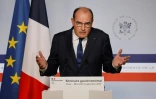 Le Premier ministre Jean Castex s'exprime le 8 septembre 2021 à Paris après un séminaire gouvernemental