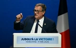 Le vice-président du RN Louis Aliot à Narbonne dans l'Aude le 1er mai 2025