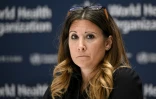 l'épidémiologiste américaine Maria Van Kerkhove, au siège de l'OMS, le 10 décembre 2024 à Genève