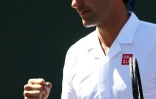 Le Suisse Roger Federer lors du tournoi d'Indian Wells le 15 mars 2019