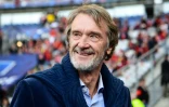 Le président du groupe britannique INEOS et propriétaire de l'OGC Nice, Jim Ratcliffe, avant la finale de la Coupe de France contre le FC Nantes, à Saint-Denis, le 7 mai 2022
