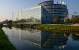 Photo du siège du Parlement européen à Strasbourg (France) le 5 avril 2017.