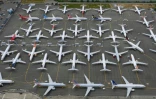 Des Boeing 737 Max sur un parking, le 27 juin 2019 à Seattle