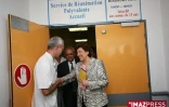 Lundi 3 décembre 2007

Le ministre de la santé Roselyne Bachelot en visite dans le sud de l'ile