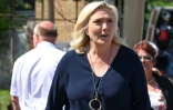 Marine Le Pen le 15 juin 2022 à Liévin, dans le Pas-de-Calais