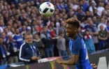 Kingsley Coman lors du match France - Cameroun, le 30 mai 2016 à Nantes