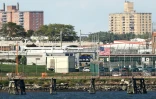 Le centre de détention de Rikers Island, dans le Queens, à New York, le 5 octobre 2026