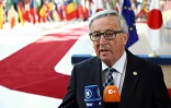 Le président de la Commission européenne Jean-Claude Juncker s'adresse à la presse à Bruxelles, le 6 juillet 2017 