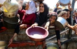Distribution de nourriture à Gaza-ville, le 2 août 2025