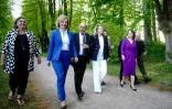 Les représentants des Affaires étrangères du G7 à Wangels en Allemagne en ouverture de leur sommet, le 12 mai 2022