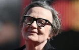 La réalisatrice polonaise Agnieszka Holland sur le tapis rouge de la Mostra de Venise, le 5 septembre 2023