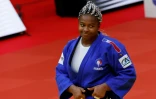 La judoka française Romane Dicko à Tel Aviv (Israël) le 20 février 2021