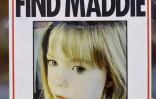 Affiche signalant le 13 mai 2007 la disparition de Madeleine McCann qui a disparu une nuit dans sa chambre, dans la petite station balnéaire de Praia da Luz dans le sud du Portugal 
