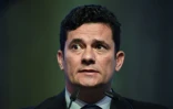 Le juge brésilien anticorruption Sergio Moro, le 30 mai 2017 à Estoril (Portugal)