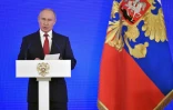 Le président russe Vladimir Poutine, le 4 novembre 2018 à Moscou