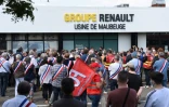 Manifestation devant l'usine Renault de Maubeuge, le 26 mai 2020 Ă Feignies