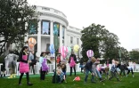 La traditionnelle chasse aux oeufs de Pâques à la Maison Blanche, le 1er avril 2024