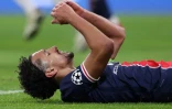 Le défenseur du PSG Marquinhos à Leipzig le 4 novembre 2020