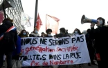 Manifestation d'étudiants contre la précarité le 20 janvier 2021 à Paris