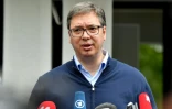 Le président serbe Aleksandar Vucic, le 21 juin 2020 à Belgrade