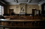 Une salle d'audience du palais de justice de Vienne, en Isère, le 11 janvier 2022