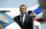Emmanuel Macron arrive en Guyane, le 26 octobre 2017 à Cayenne