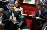 Le ministre de l'Intérieur Gérald Darmanin à l'Assemblée nationale, le 24 octobre 2023 à Paris