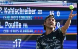 Le Français Lucas Pouille, le 26 août 2019 à New York