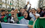 Des manifestants algériens manifestent contre le pouvoir à Alger, le 1er novembre 2019
