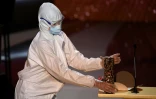La pandémie s'invite à la 46e cérémonie des Césars à l'Olympia à Paris le 12 mars 2021