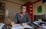 La mathématicienne française Claire Voisin, le 5 décembre 2016 à Paris