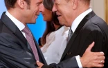 Emmanuel Macron et Jean-Yves Le Drian le 28 août 2014 à Paris
