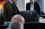 Alexander Gauland et Alice Weidel, deux leaders de l'AfD, le 23 octobre 2017 au Bundestag à Berlin 