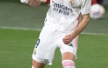 L'attaquant français du Real Madrid, Karim Benzema, auteur d'un doublé lors du match de Liga à Cadix, le 21 avril 2021