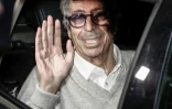 Patrick Balkany lors de sa sortie de la pison de la Santé à Paris le 12 février 2020