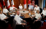 Dîner de travail des dirigeants du G7 au chateau d'Elmau, dans le sud de l'Allemagne, le 26 juin 2022