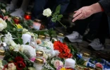 Des fleurs jonchent le site de l'attaque d'un marché de Noël à Magdebourg, en Allemagne, en hommage aux victimes