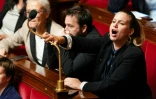 La cheffe de file des députés LFI Mathilde Panot à l'Assemblée nationale le 21 juillet 2026 à Paris