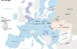 Le réseau de gazoducs en Europe