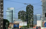 Le Bosco Verticale Ă Milan, le 2 juin 2021
