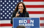 Kamala Harris, le 25 octobre 2020 à Detroit, dans le Michigan