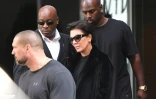 Kris Jenner, mère de Kim Kardashian quitte la maison de sa fille et de Kanye West à New York, le 3 septembre 2016