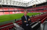 Le directeur général de l'Ajax Edwin van der Sar pose dans l'es tribunes de la Johan Cruijff Arena, le 12 février 2019 à Amsterdam