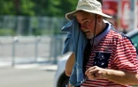 Lors d'un épisode de canicule à Washington, le 3 juillet 2026