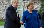 La chanelière allemande Angela Merkel et le Premier ministre britannique Boris Johnson, à Berlin le 19 janvier 2020