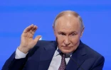 Le président russe Vladimir Poutine le 18 mars 2025 à Moscou